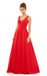 3 of 5 Mac Duggal 48924 Dress Red