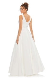 4 of 5 Mac Duggal 48924 Dress White