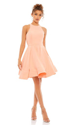 2 of 5 Mac Duggal 48928 Dress Dreamsicle