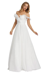 1 of 6 Mac Duggal 48942i White