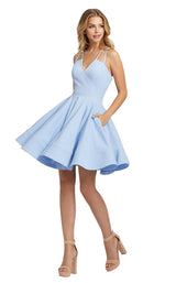 2 of 6 Mac Duggal 48948i French Blue