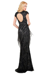 4 of 8 Mac Duggal 4898R Black-Nude
