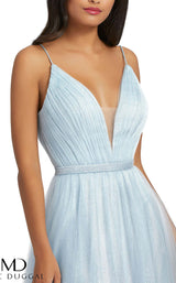 3 of 3 Mac Duggal 49037M Dress Ice-Blue