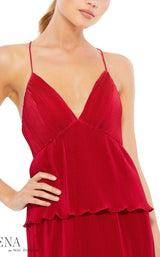 3 of 3 Mac Duggal 49083i Dress Red