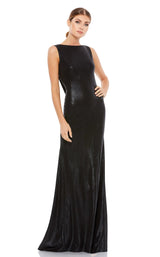 1 of 5 Mac Duggal 49087 Dress Black