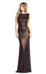 2 of 5 Mac Duggal 49087 Dress Espresso