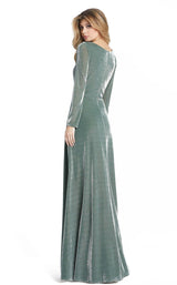 2 of 2 Mac Duggal 49088i Dress Jade-Green