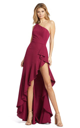 1 of 3 Mac Duggal 49089i Dress Berry