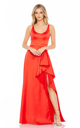 1 of 3 Mac Duggal 49091 Dress Red