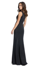 3 of 4 Mac Duggal 49093i Dress Black