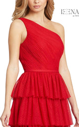 3 of 3 Mac Duggal 49102i Dress Red