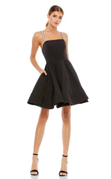 1 of 3 Mac Duggal 49106 Dress Black