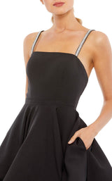 2 of 3 Mac Duggal 49106 Dress Black