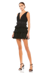 1 of 3 Mac Duggal 49120 Dress Black