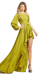 2 of 3 Mac Duggal 49141i Dress Chartreuse