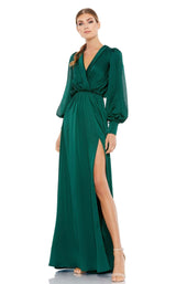 1 of 3 Mac Duggal 49146i Dress Deep-Emerald
