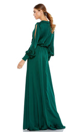 2 of 3 Mac Duggal 49146i Dress Deep-Emerald