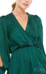 3 of 3 Mac Duggal 49146i Dress Deep-Emerald