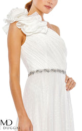 3 of 3 Mac Duggal 49179M Dress White