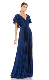 1 of 3 Mac Duggal 49184 Dress Sapphire
