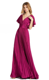 1 of 4 Mac Duggal 49184i Dress Raspberry