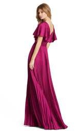 3 of 4 Mac Duggal 49184i Dress Raspberry