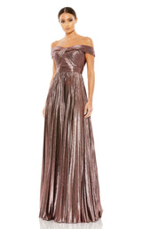 2 of 6 Mac Duggal 49190 Dress Antique-Rose