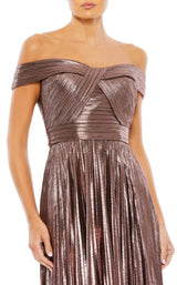 6 of 6 Mac Duggal 49190 Dress Antique-Rose