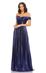 1 of 6 Mac Duggal 49190 Dress Violet