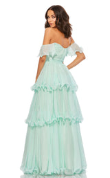 2 of 3 Mac Duggal 49245 Dress Mint