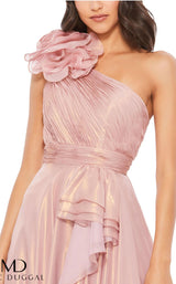 3 of 3 Mac Duggal 49252M Dress Rose-Gold