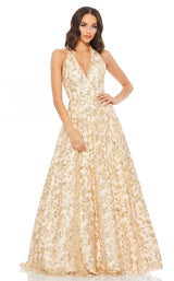 1 of 3 Mac Duggal 49260M Dress Gold