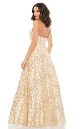 2 of 3 Mac Duggal 49260M Dress Gold