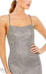 3 of 3 Mac Duggal 49274i Dress Silver