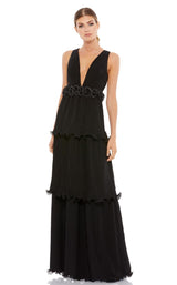 1 of 3 Mac Duggal 49281i Dress Black