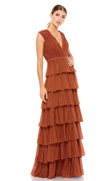 2 of 3 Mac Duggal 49287i Dress Nutmeg