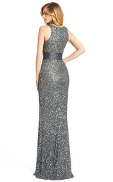 5 of 5 Mac Duggal 4930M Dress Charcoal
