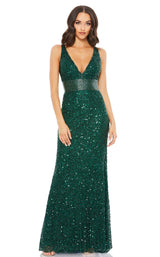 4 of 5 Mac Duggal 4930M Dress Forest-Green