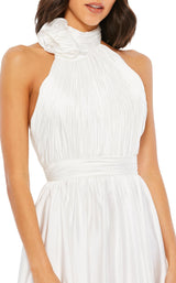 4 of 4 Mac Duggal 49333 Dress White