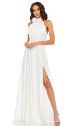 1 of 4 Mac Duggal 49333M Dress White