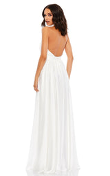 3 of 4 Mac Duggal 49333M Dress White