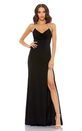 1 of 3 Mac Duggal 49441 Dress Black