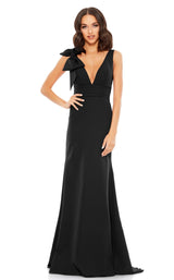 2 of 4 Mac Duggal 49454 Dress Black
