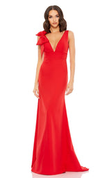 1 of 4 Mac Duggal 49454 Dress Red