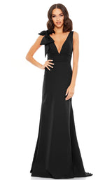 2 of 4 Mac Duggal 49454D Dress Black