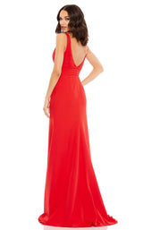 3 of 4 Mac Duggal 49454D Dress Red