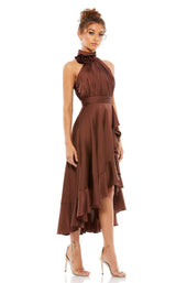 3 of 8 Mac Duggal 49488 Dress Chocolate