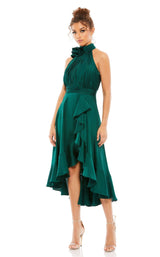 2 of 8 Mac Duggal 49488 Dress Emerald-Green