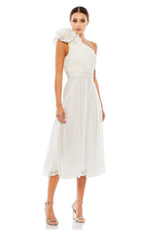 1 of 3 Mac Duggal 49491 Dress White