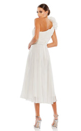 3 of 3 Mac Duggal 49491 Dress White